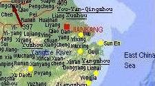 Map Eastern Jin Dynasty