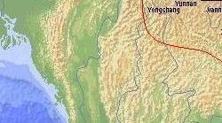 Map Western Jin Dynasty