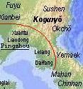Map Western Jin Dynasty