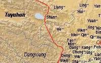 Map Northern Dynasties
