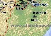 Map Northern Dynasties