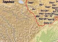 Map Northern Dynasties