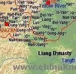 Map Northern Dynasties