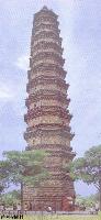Brick Pagoda Youguo Monastery, Kaifeng, Northern Song